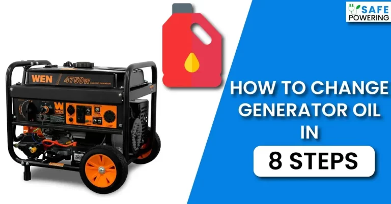 How To Change Generator Oil