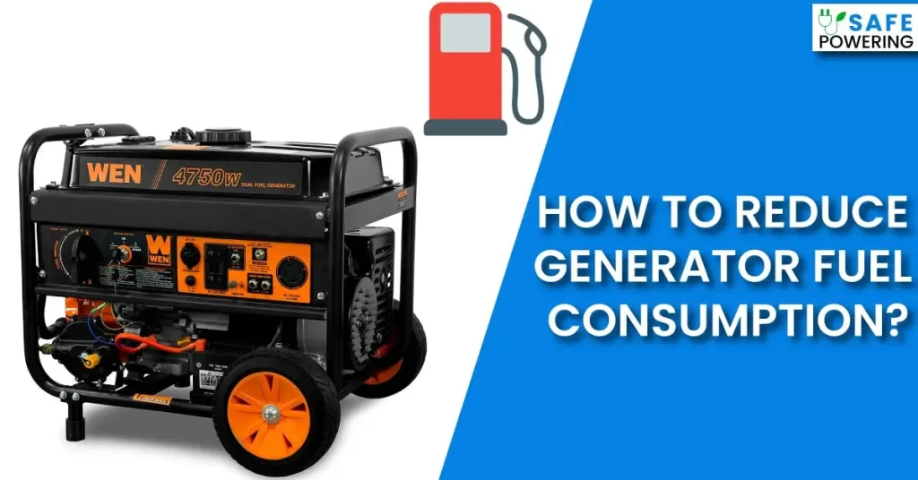 How To Reduce Generator Fuel Consumption?
