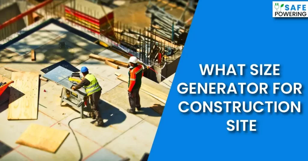 What Size Generator for Construction Site?