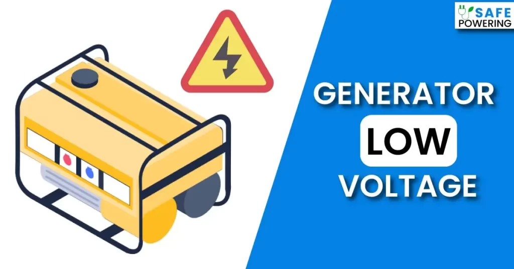 Generator Low Voltage