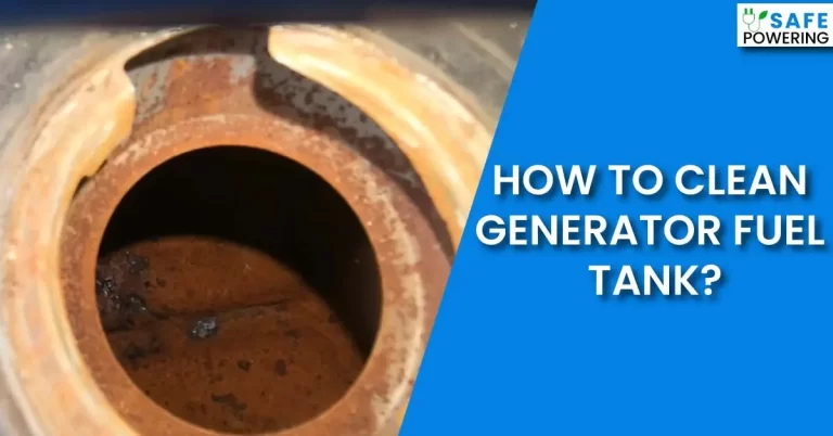 How to Clean Generator Fuel Tank? – [7 Steps Guide]